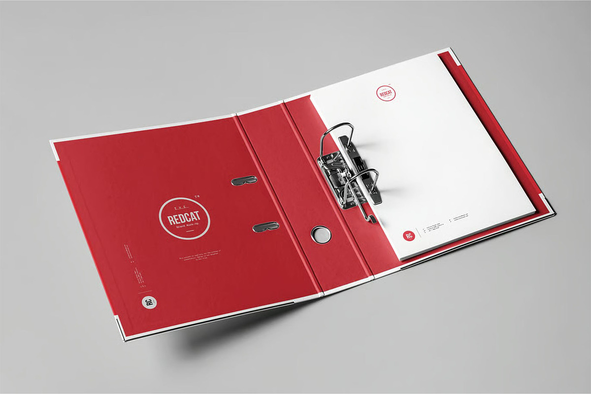 Binder Mock-up, an Advertising Mockup by zippypixelstudio (Photo 11 of 11)