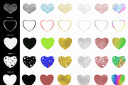 Valentine's Procreate Stamp Brushes, a Shape Add-On by Ducatum (Thumbnail 3 of 9)