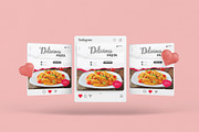Pasta Flyer Design Template, a Flyer Template by YUDesignStore (Thumbnail 3 of 6)