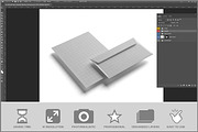 A4 Letterhead Paper Alongside Ma PSD, an Advertising Mockup by Bruno's Shop (Thumbnail 2 of 3)