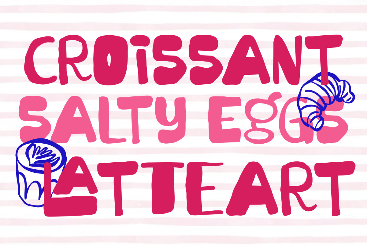 Angellin Freaky A Ugly Playful Font, a Handwritten Font by Afkari Studio (Photo 4 of 10)