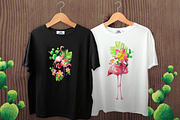 Hello, Flamingos!, a Graphic by Mona Monash (Thumbnail 6 of 9)