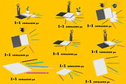 Art Mockup: Colored Pencils, a Pens & Pencil Mockup by Tempera (Thumbnail 2 of 3)