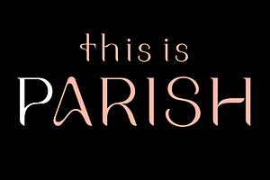 Parish. Stylish Serif Font