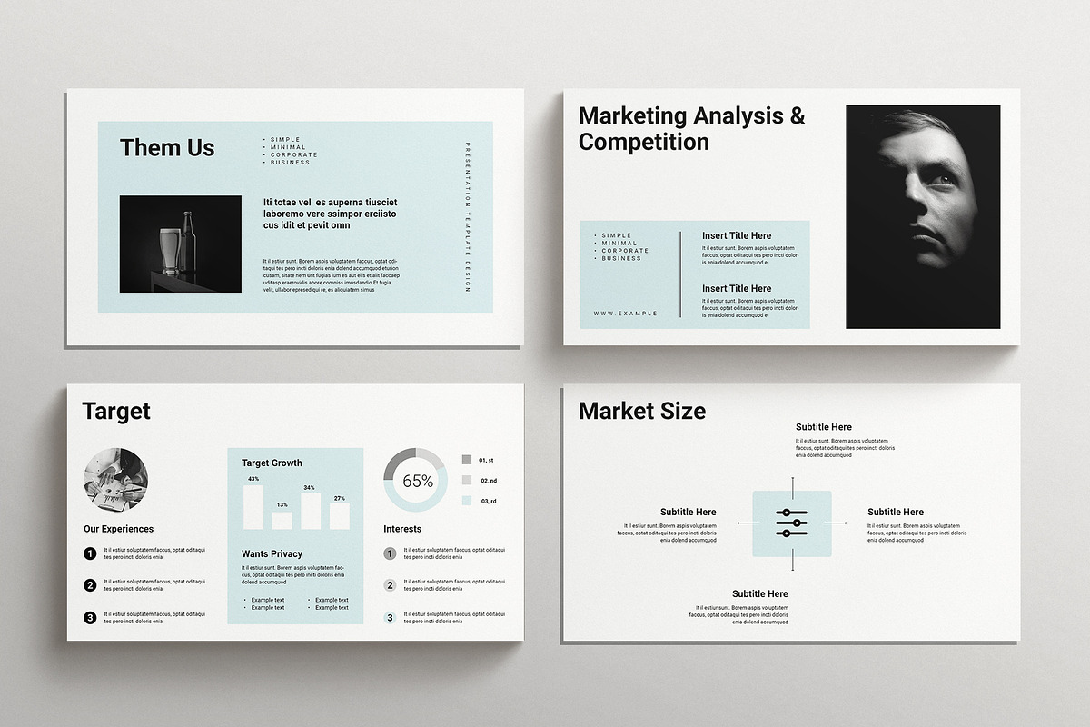 Business Plan Presentation Template, a Presentation Template by E-Type (Photo 4 of 5)
