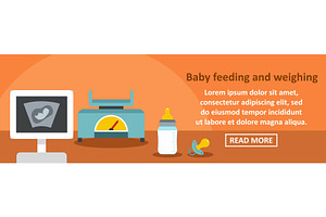 Baby Feeding And Weighting Banner