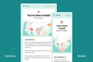 Email Templates Profile And Welcome