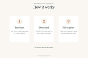 Printable & Fillable Moving Planner, a Stationery Template by CropUp Creative (Thumbnail 10 of 10)