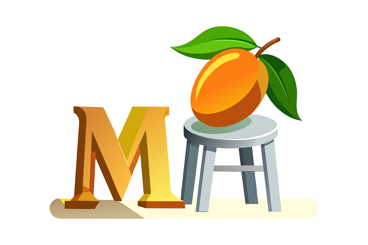 A-Z 3D Alphabet with Cute Character, a Graphic by Creative_View (Photo 23 of 28)