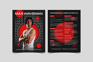 DJ Press Kit & Resume Template / EPK