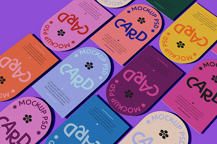 Business Cards Mockup, a Print Template by Mego-studio