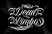 Bellvira Tattoo | Script Tattoo, a Blackletter Font by Denustudios (Thumbnail 4 of 12)