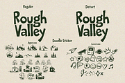Rough Valley, a Sans Serif Font by cocodesign (Thumbnail 7 of 7)