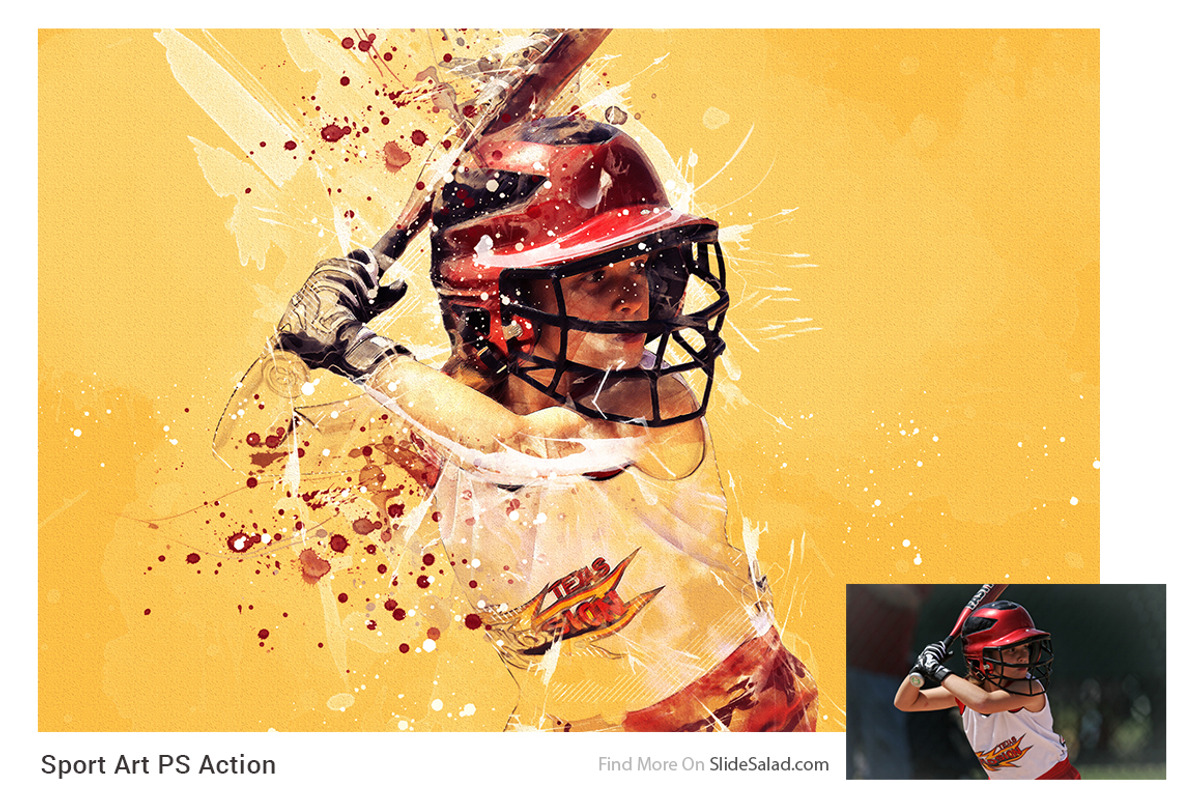 Sport Modern Art Photoshop Action, an Action Add-On by SlideSalad (Photo 4 of 21)