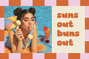 Little Kitty Tiger Rawr - Display, a Sans Serif Font by Dynamo Ultima (Thumbnail 4 of 14)