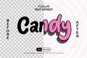 Candy Text Effect Pink Style, a Layer Style Add-On by Mockmenot (Thumbnail 2 of 2)