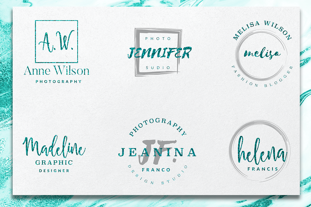Ichic Premade Logo Templates Pack, a Branding & Logo Template by IsikChic (Photo 18 of 23)