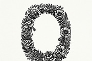 50 Elegant Floral Oval Mirror Frame, a Decorative Illustration by Amazin_art (Thumbnail 30 of 34)