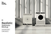 Realistic poster mockup, a Cups & Container Mockup by SimpleMockup (Thumbnail 1 of 2)