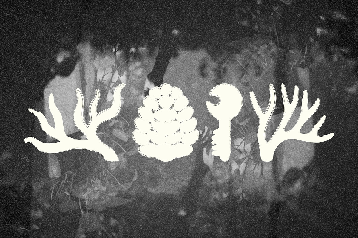 Mystic Nature: 100 Textured Symbols, an Object Illustration by Veyla (Photo 10 of 14)