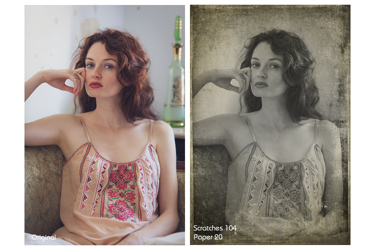 Old Photo Effect Overlays + Action, an Action Add-On by HappyNews (Photo 4 of 10)