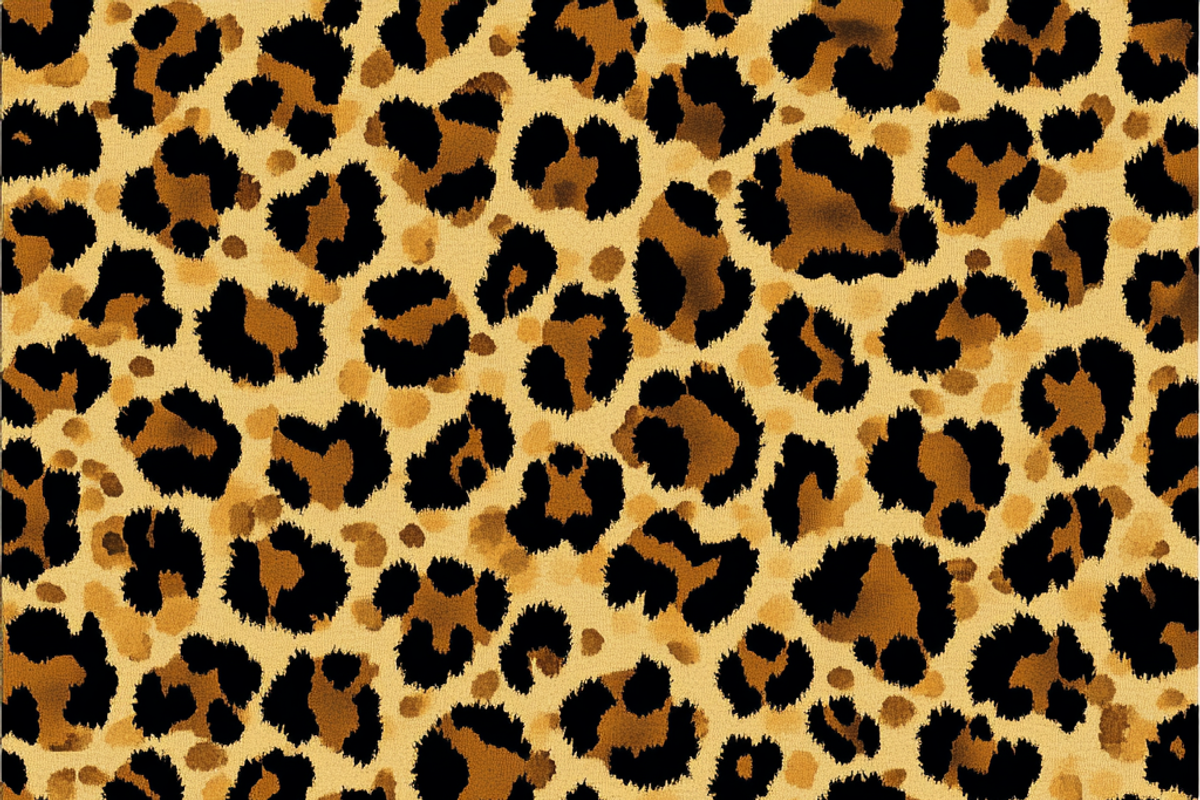 Seamless Leopard Print, a Pattern Graphic by Printable Treasure (Photo 2 of 3)