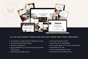 Aesthetic Showit Website Template, a Websites & App Template by Monarch Design Co. (Thumbnail 5 of 9)