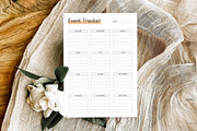 Event Tracker, a Stationery Template by DesignDevisers (Thumbnail 7 of 10)