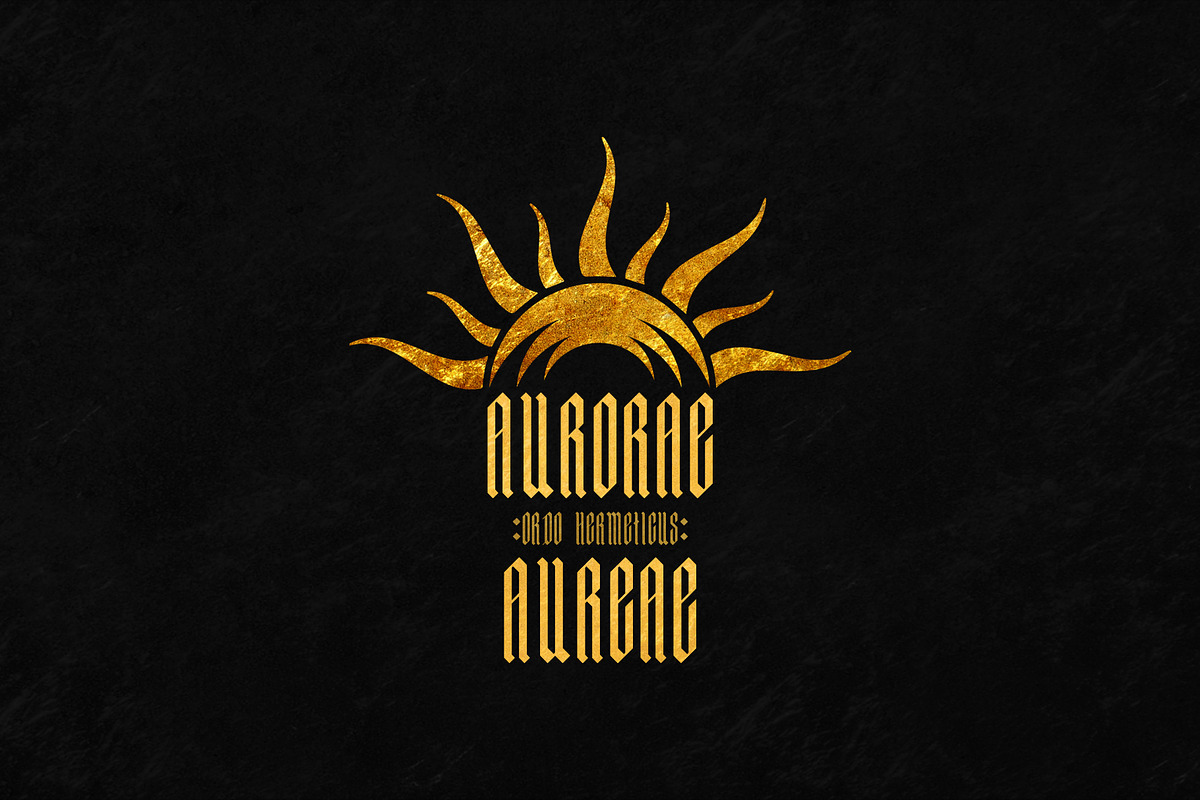 ABRAXAS | Gothic Typeface, a Blackletter Font by Norse Moss (Photo 6 of 8)