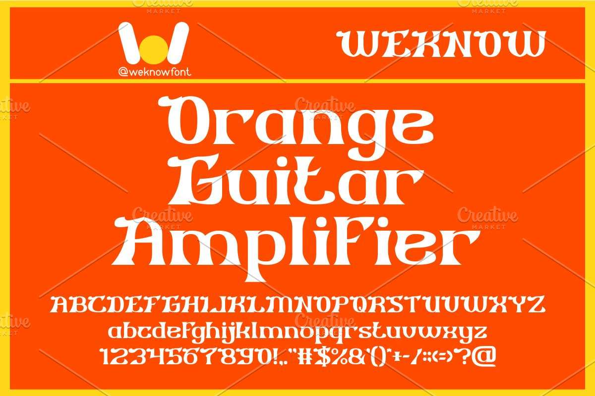 Wake Up Call font, a Font by weknow (Photo 5 of 8)