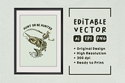 HUNT OR BE HUNTER, an Animal Illustration by Ngaula Std. (Thumbnail 3 of 3)