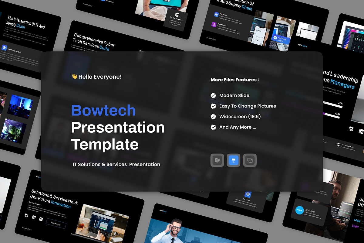 IT Solutions & Services Keynote, a Presentation Template by Annora Studio (Photo 1 of 5)