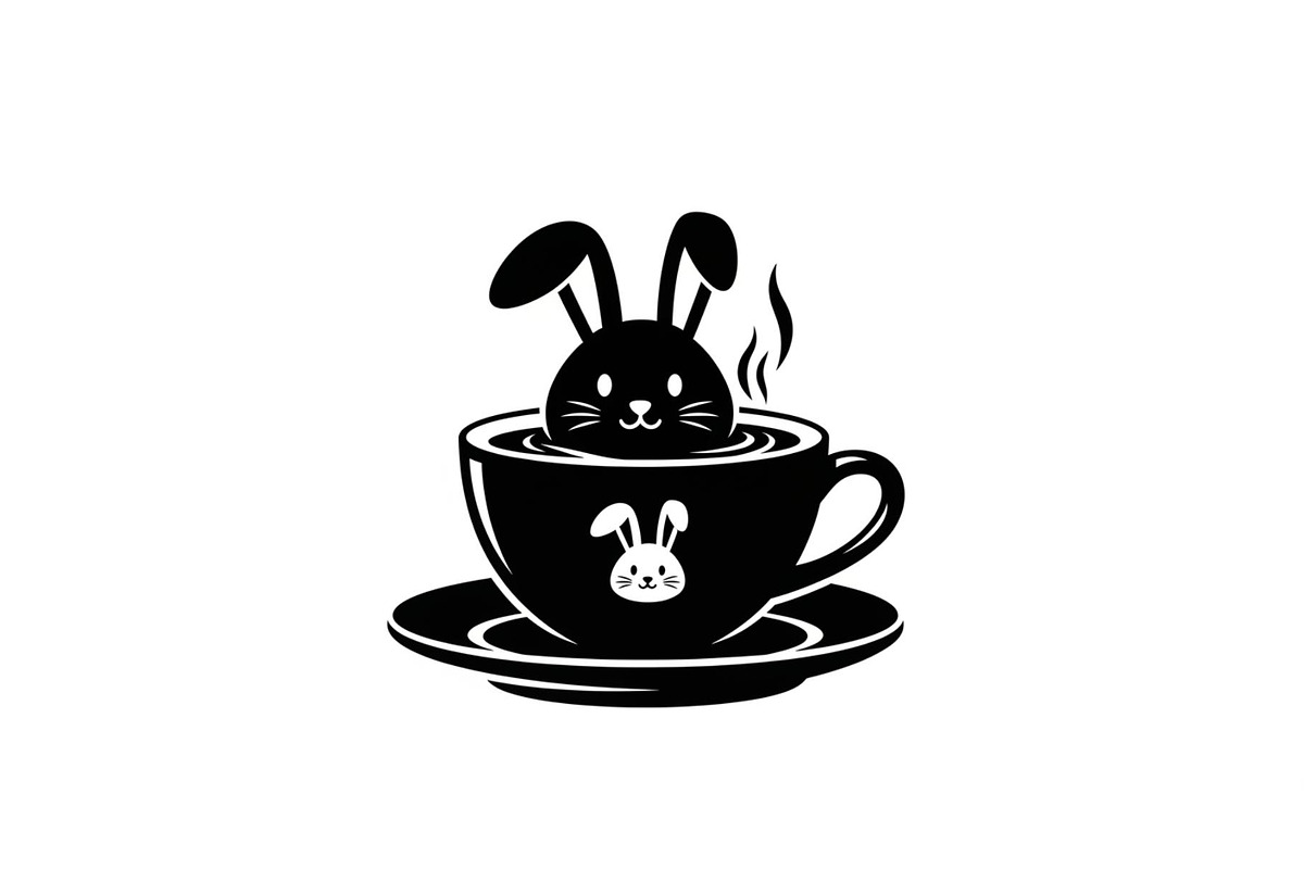 Cute Bunny Coffee Cup Vector Bundle, an Illustration by Designs_River (Photo 15 of 49)