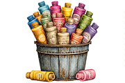 Paint Bucket Clipart PNG, an Illustration by Memories By Lea (Thumbnail 13 of 18)