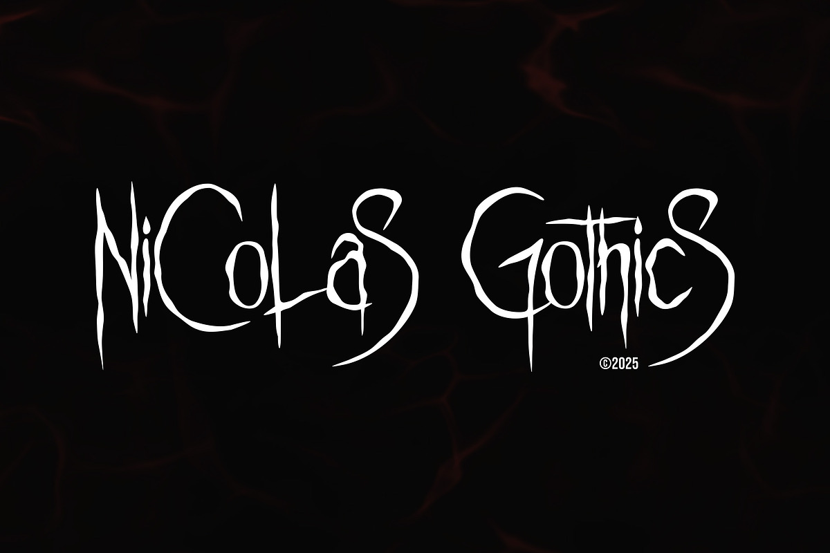 Nicolas Gothics, a Blackletter Font by Rvq Type Foundry (Photo 1 of 6)