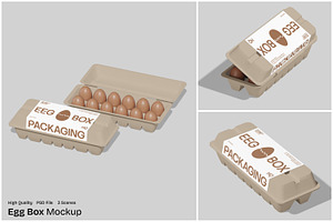 Egg Box Mockup
