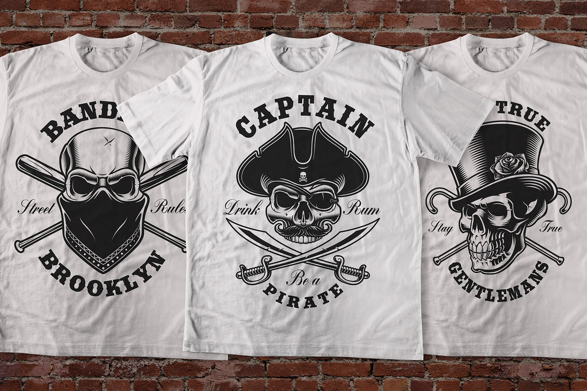 100 T-shirt Designs Bundle, an Illustration by Harry Kasyanov (Photo 33 of 37)