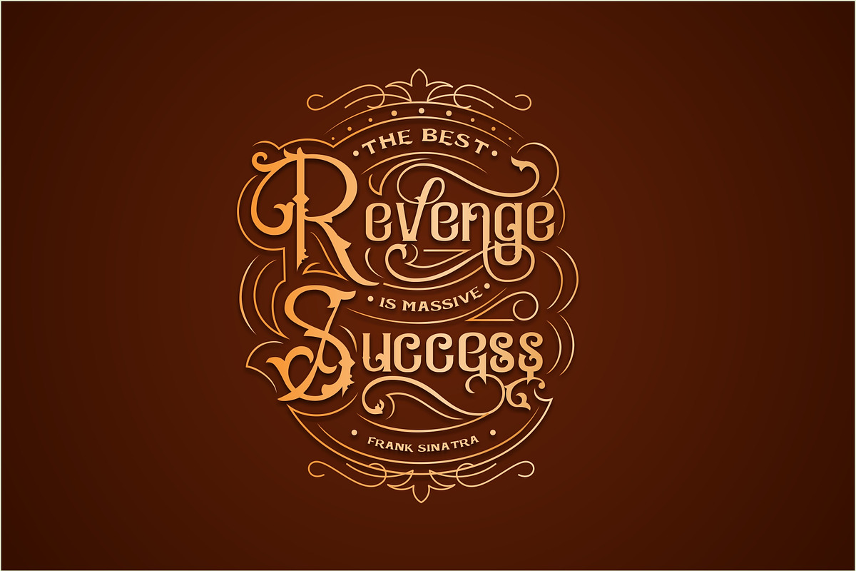 Black Savior Victorian retro Font, a Symbol Font by SHEILLA (Photo 7 of 18)