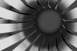 Black & white 3d shapes rendering ba containing 3d, rendering, and render
