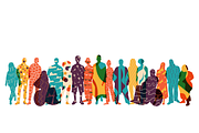 Modern People Silhouettes, a Person Illustration by Stafeeva (Thumbnail 3 of 3)