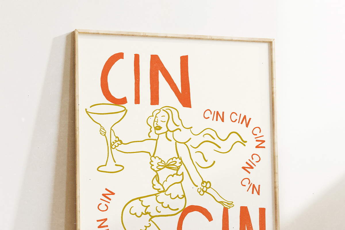 French Aperitif Quirky Font Family, a Handwritten Font by Ayya Studio (Photo 8 of 19)