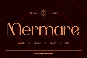 Mermare Modern Elegant Serif Font