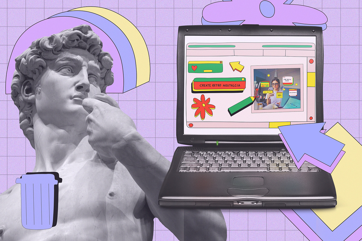 OLD WEB - social media templates, an Illustration by okchizh (Photo 5 of 10)