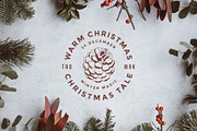 50 Retro Modern Christmas Logos, a Branding & Logo Template by Graphicdome (Thumbnail 3 of 11)