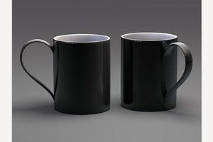 Black Mugs