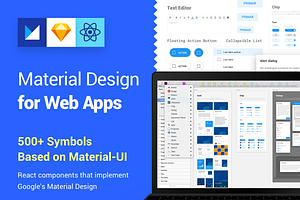 Material Design Kit for SketchApp