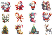 Glittering Christmas clipart, an Illustration by Designworld (Thumbnail 3 of 5)
