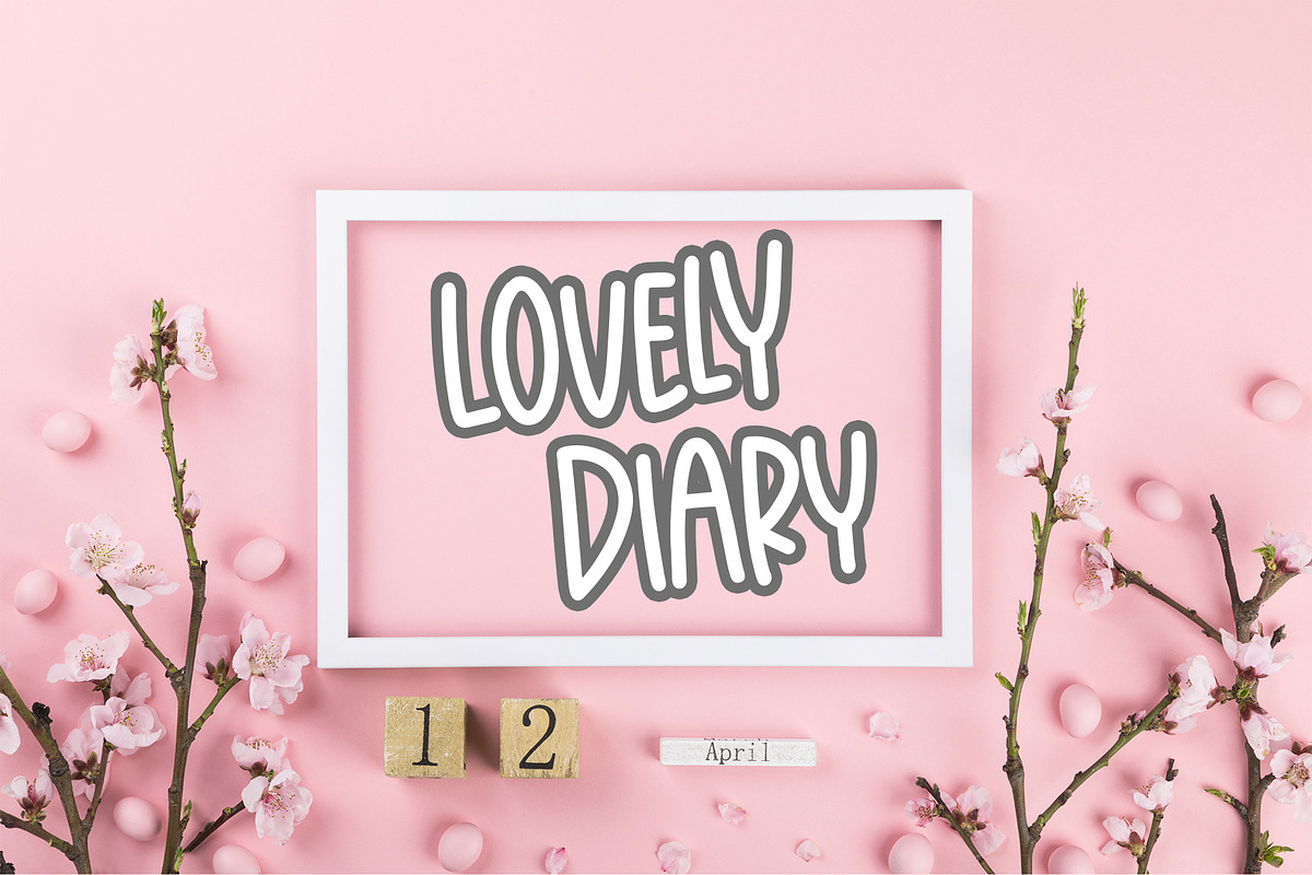 Sakura Blossom, a Sans Serif Font by Dm Studio (Photo 5 of 6)