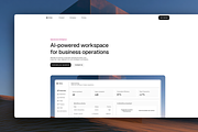 Oritec - framer template, a Landing Page Template by jbcode.it (Thumbnail 1 of 4)