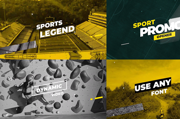 Sport Promo for After Effects preview 2